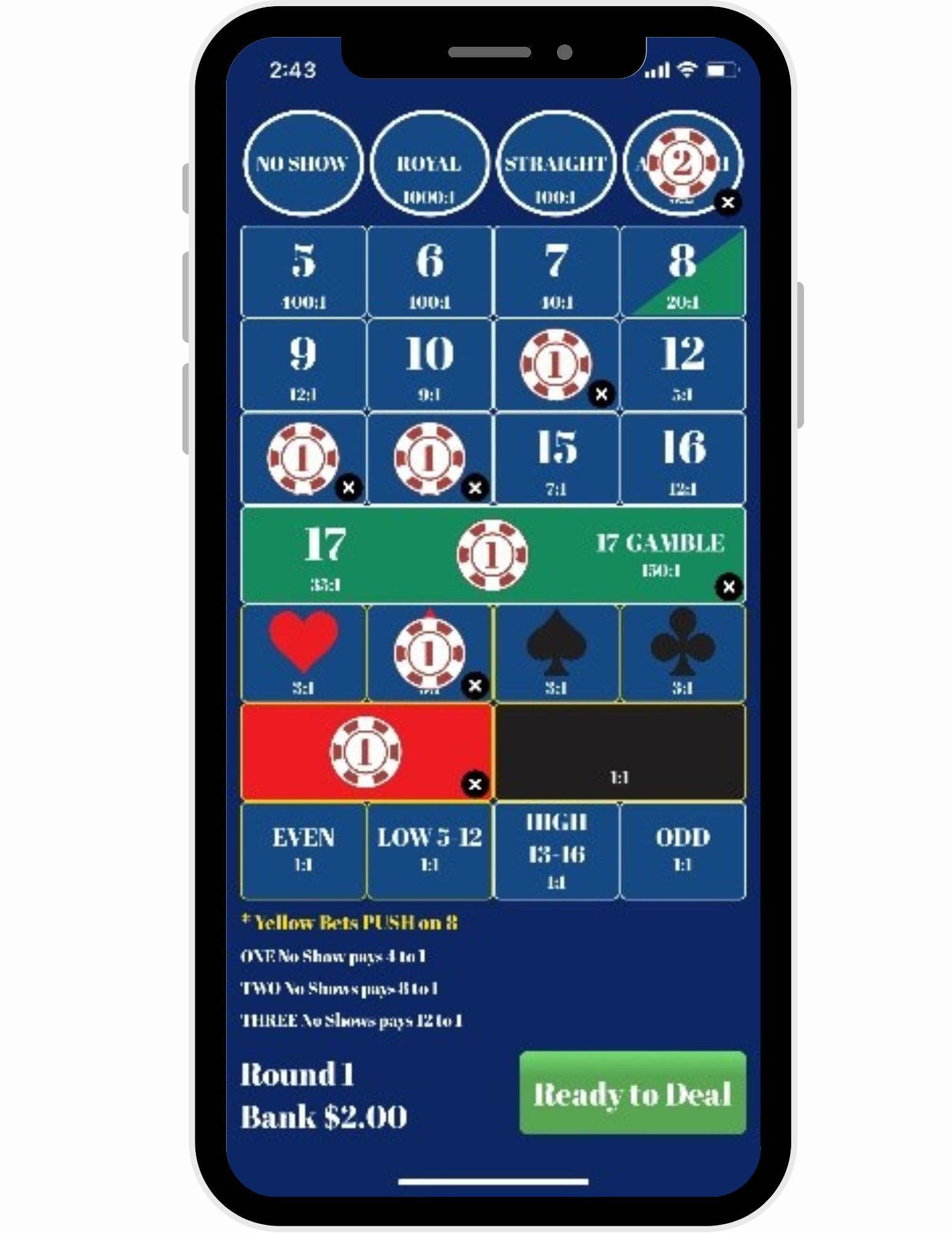 Flushed Game > How to Play & Rules